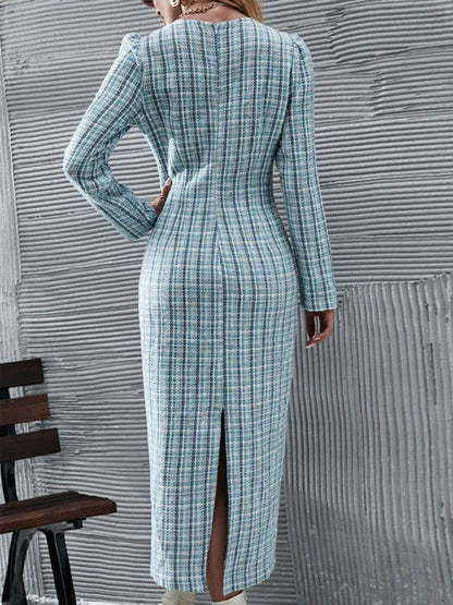 Women's Slit Bag Hip Dress for Effortless Elegance and Chic Comfort - Shello's Creative Boutique