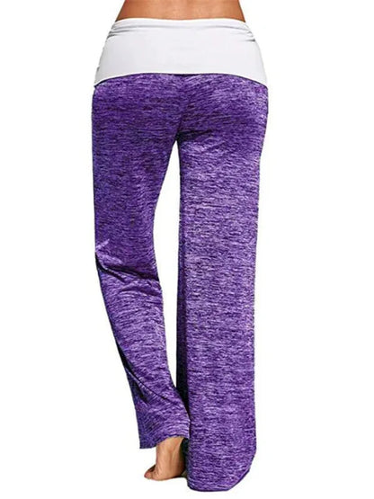 Stitching Yoga Quick-Drying Sports Trousers | Lightweight & Versatile Activewear - Shello's Creative Boutique