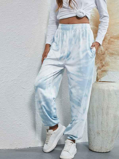 Women's Casual Tie-Dye Elastic Waist Sweatpants – The Ultimate Blend of Comfort and Style