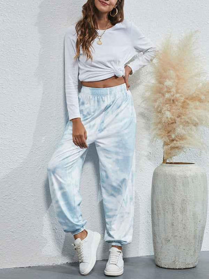 Women's Casual Tie-Dye Elastic Waist Sweatpants – The Ultimate Blend of Comfort and Style