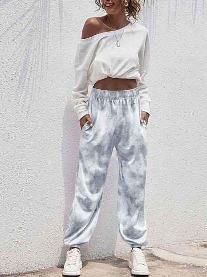 Women's Casual Tie-Dye Elastic Waist Sweatpants – The Ultimate Blend of Comfort and Style