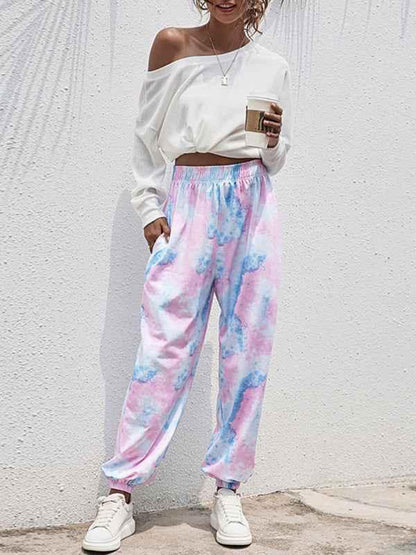 Women's Casual Tie-Dye Elastic Waist Sweatpants – The Ultimate Blend of Comfort and Style