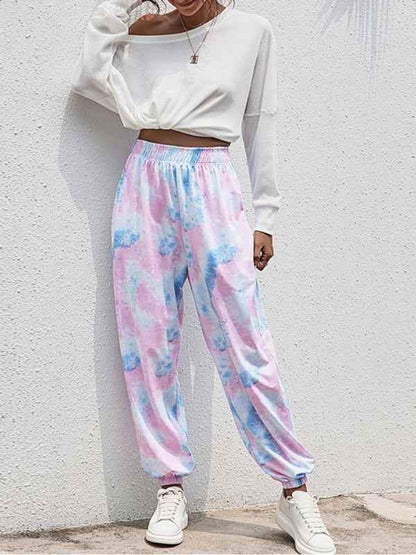 Women's Casual Tie-Dye Elastic Waist Sweatpants – The Ultimate Blend of Comfort and Style
