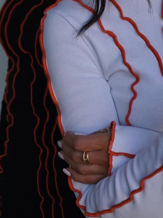 Chic Bodycon Long Sleeve Midi Dress Shello's Creative Boutique