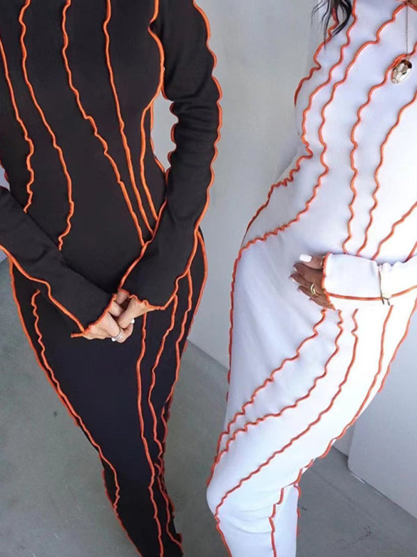 Chic Bodycon Long Sleeve Midi Dress Shello's Creative Boutique