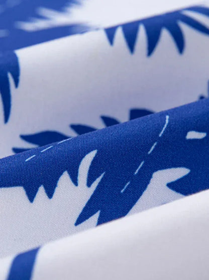 Summer New Seaside Casual Hawaiian Short-Sleeved Shirt – Perfect for Stylish Beach Days! - Shello's Creative Boutique