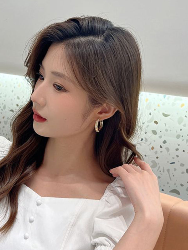 Rhombus artificial gemstone earrings Shello's Creative Boutique