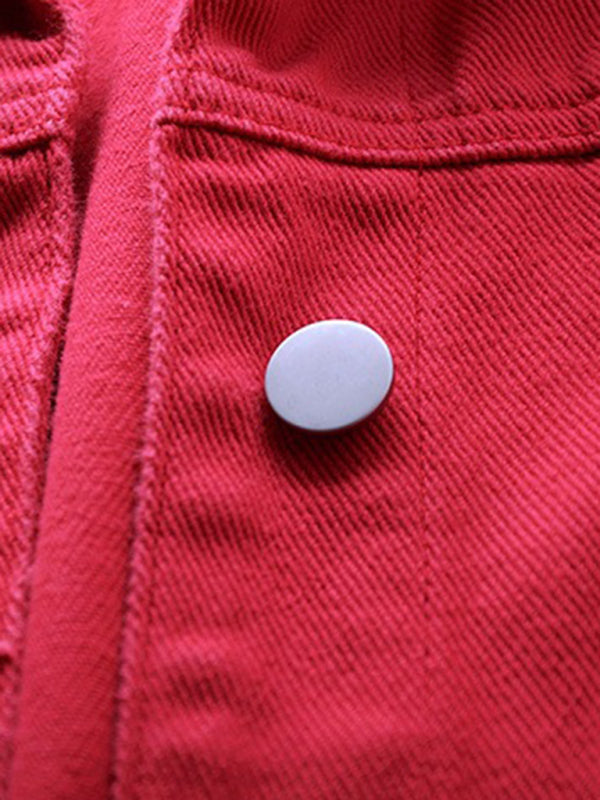 Women's New Colorful Large Size Denim Jacket