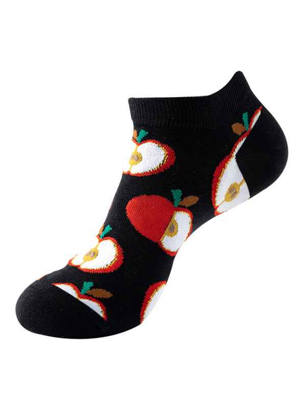 New Thin Crew Socks with Interesting Patterns