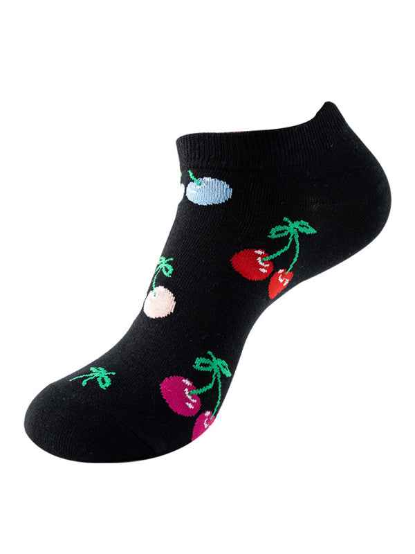 New Thin Crew Socks with Interesting Patterns