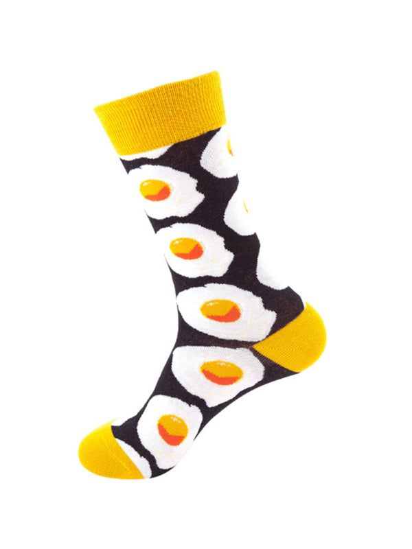 Leisure Patterned Cotton Women's Socks Shello's Creative Boutique