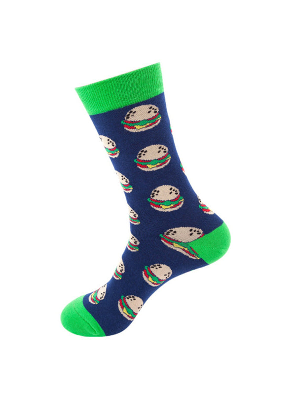 Leisure Patterned Cotton Women's Socks Shello's Creative Boutique