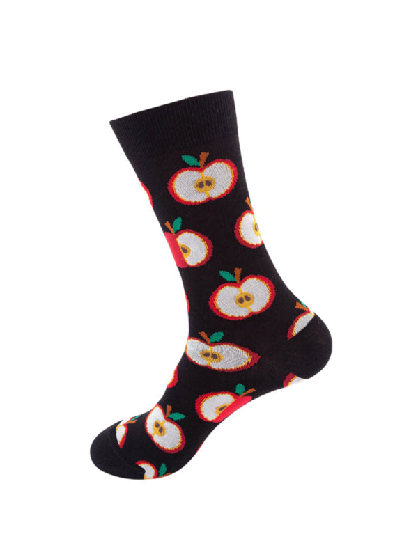 Leisure Patterned Cotton Women's Socks Shello's Creative Boutique