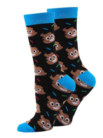 New Halloween Pumpkin Socks - Autumn and Winter Cartoon Mid-calf Devil Bat Design - Shello's Creative Boutique