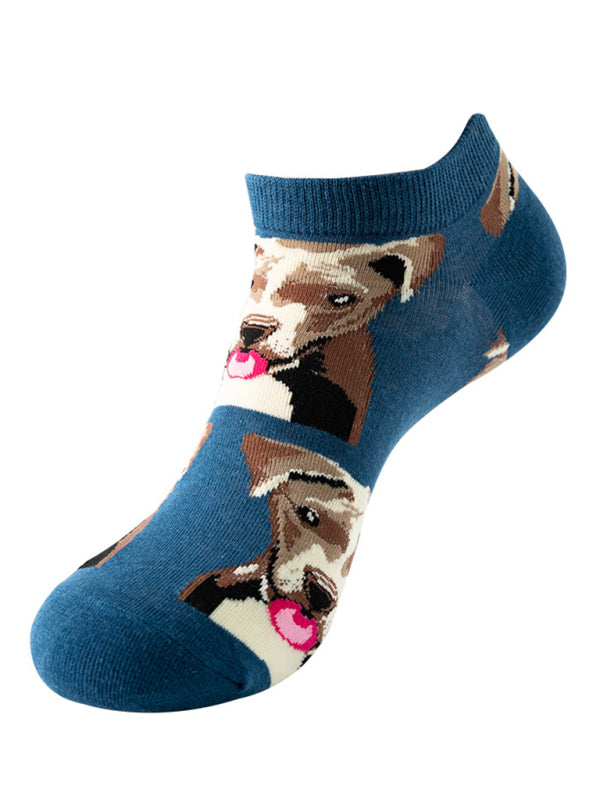 Women's Fun Cartoon Knit Ankle Socks