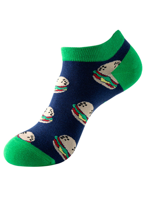 Women's Fun Cartoon Knit Ankle Socks