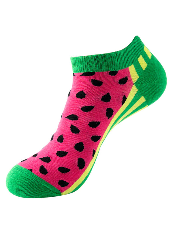Women's Fun Cartoon Knit Ankle Socks