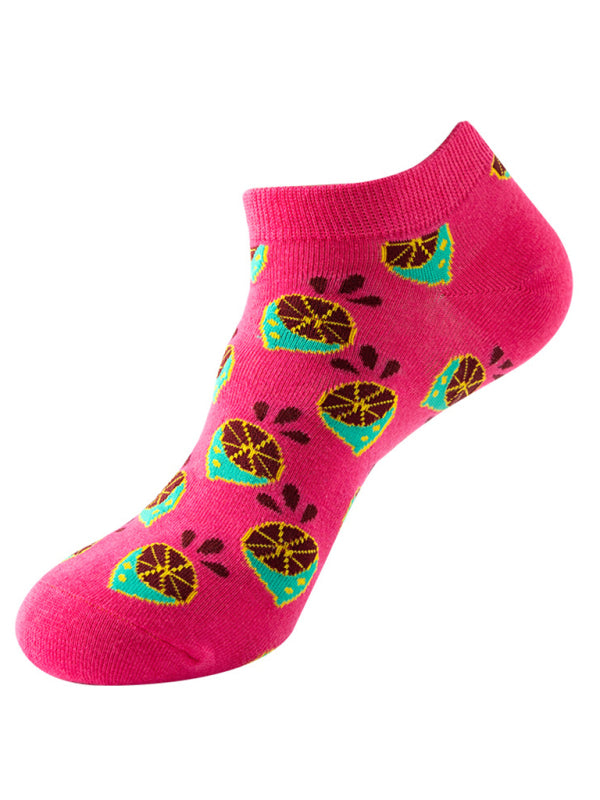 Women's Fun Cartoon Knit Ankle Socks