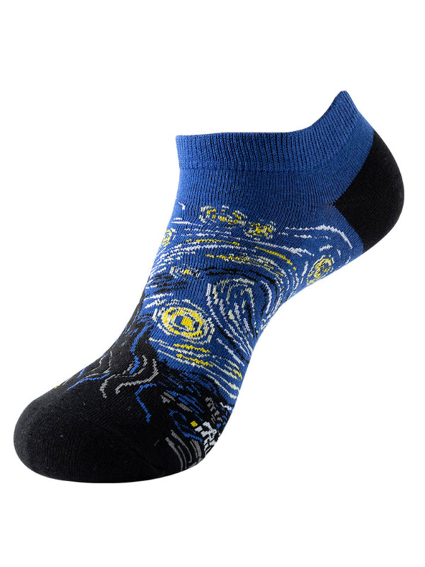 Women's Fun Cartoon Knit Ankle Socks