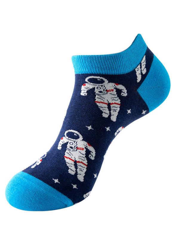 Women's Fun Cartoon Knit Ankle Socks