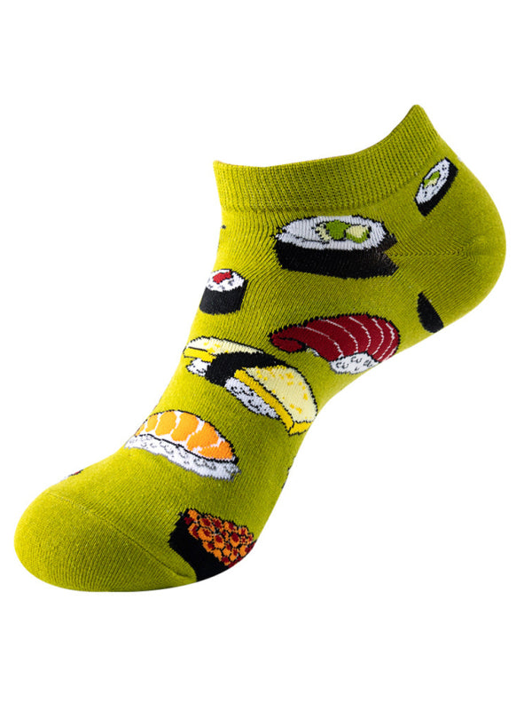 Women's Fun Cartoon Knit Ankle Socks