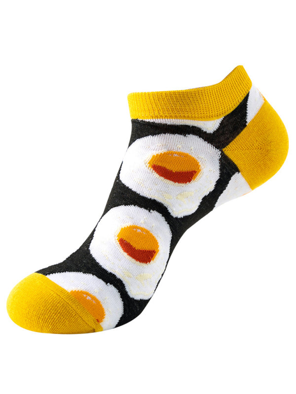 Women's Fun Cartoon Knit Ankle Socks
