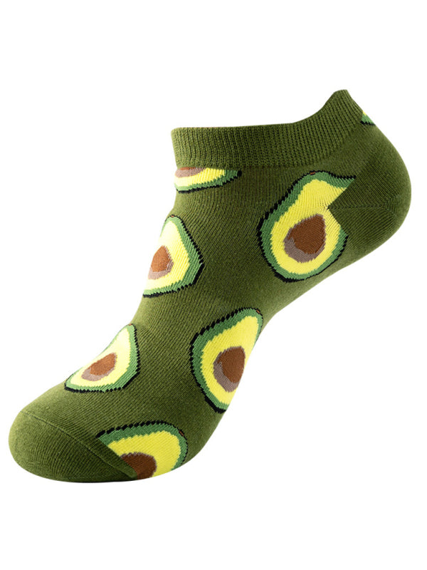Women's Fun Cartoon Knit Ankle Socks
