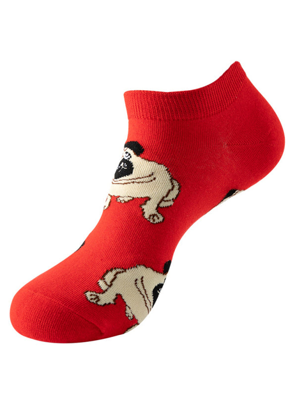 Women's Fun Cartoon Knit Ankle Socks