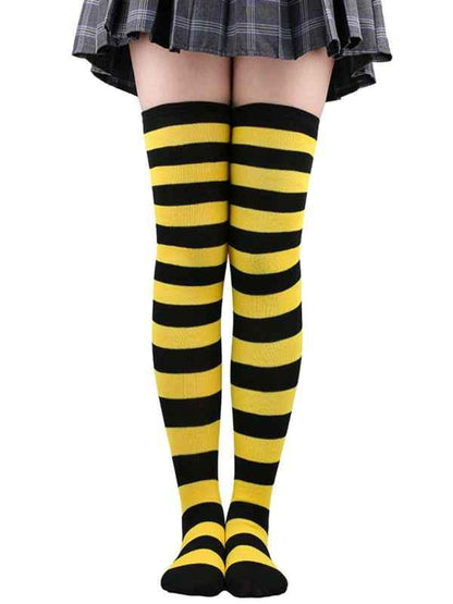 Stylish Over-the-Knee Striped Socks - Daily Casual Long Socks for Women - Shello's Creative Boutique