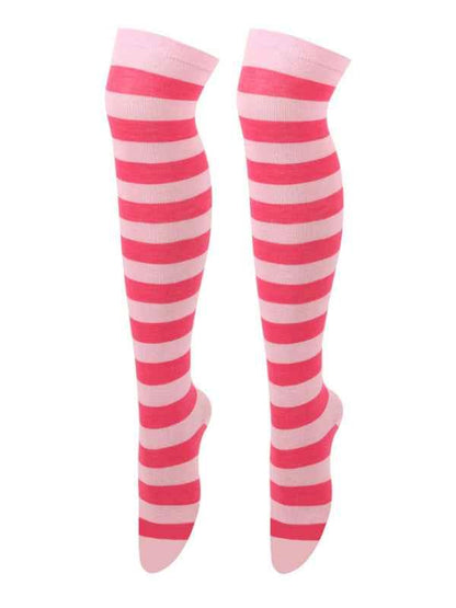 Stylish Over-the-Knee Striped Socks - Daily Casual Long Socks for Women - Shello's Creative Boutique