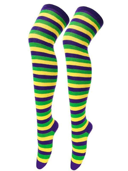 Stylish Over-the-Knee Striped Socks - Daily Casual Long Socks for Women - Shello's Creative Boutique