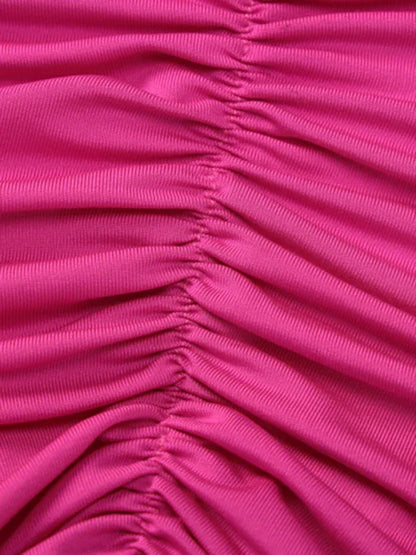 Feminine Backless Pleated Slim Fit Sleeveless Dress | Graceful & Chic Summer Fashion - Shello's Creative Boutique