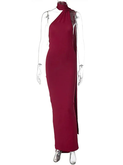 Feminine Backless Pleated Slim Fit Sleeveless Dress | Graceful & Chic Summer Fashion - Shello's Creative Boutique