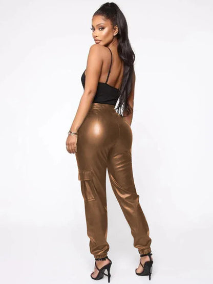 Women’s Fashionable Multi-Pocket Cargo Pants – Utility Meets Street-Ready Style - Shello's Creative Boutique