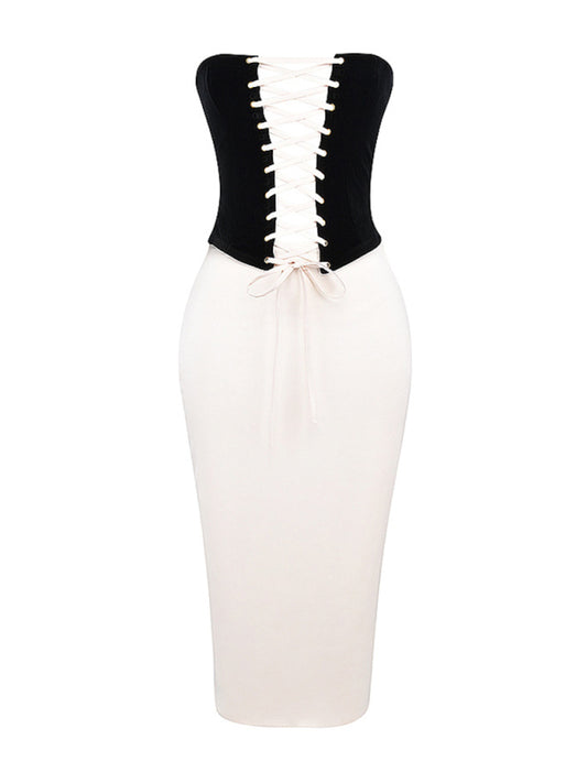 New women's clothing strappy top and skirt suit hot girl two-piece set Shello's Creative Boutique