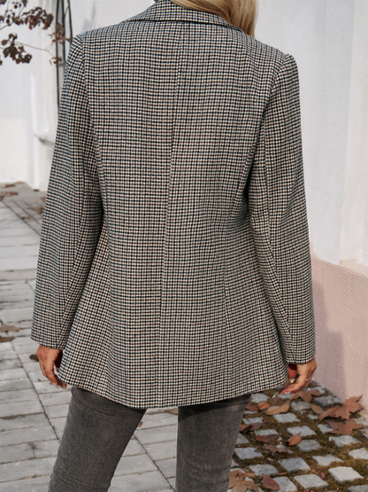 Women's Commuter Colour Collision Lapel Button Down Blazer – The Perfect Blend of Style and Sophistication