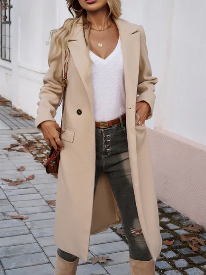 Women's Tweed Cardigan – Elegant Lapel Jacket for Any Occasion - Shello's Creative Boutique