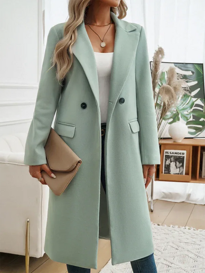 Women's Tweed Cardigan – Elegant Lapel Jacket for Any Occasion - Shello's Creative Boutique