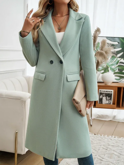 Women's Tweed Cardigan – Elegant Lapel Jacket for Any Occasion - Shello's Creative Boutique