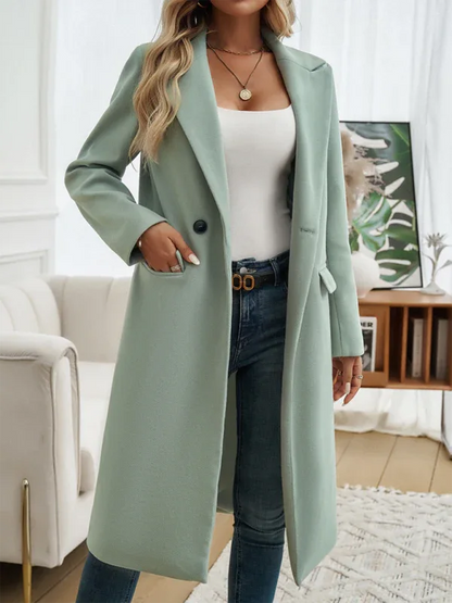 Women's Tweed Cardigan – Elegant Lapel Jacket for Any Occasion - Shello's Creative Boutique