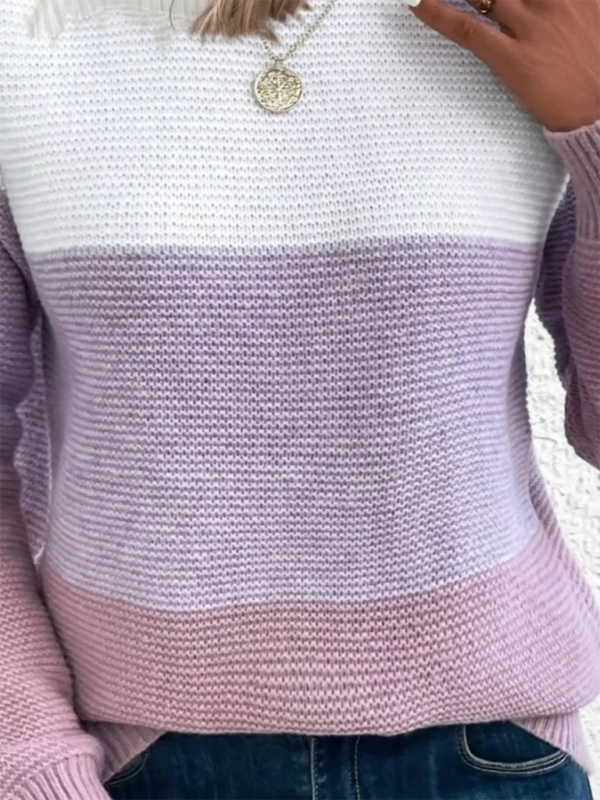 Loose Crew Neck Sweater—Perfect Blend of Comfort and Style for Women