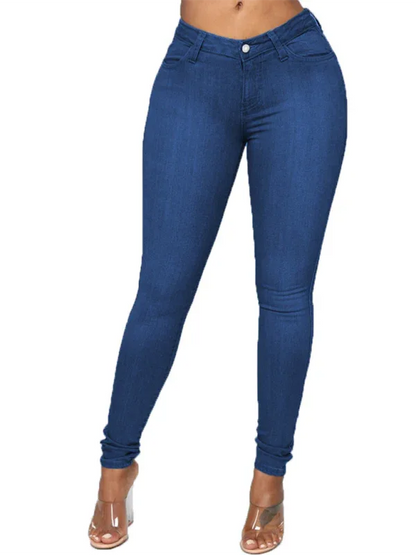 Women's Skinny Jeans Pencil Pants - Shello's Creative Boutique