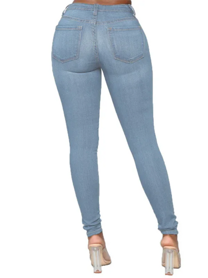 Women's Skinny Jeans Pencil Pants - Shello's Creative Boutique