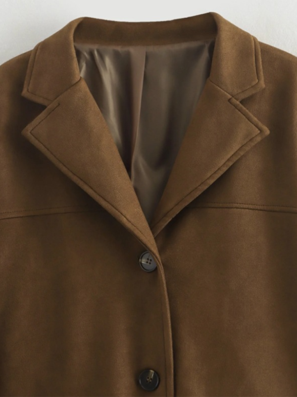 Vintage Suede Jacket Coat – Timeless Elegance and Everyday Comfort!