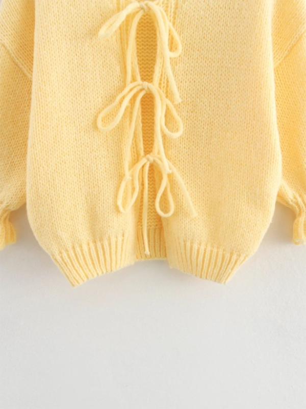Yellow Knit Sweater Vest – Brighten Your Wardrobe with Effortless Style