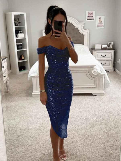 New Sequin Fashion Party Dress – Shine Bright for Every Occasion - Shello's Creative Boutique