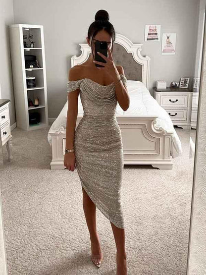 New Sequin Fashion Party Dress – Shine Bright for Every Occasion - Shello's Creative Boutique