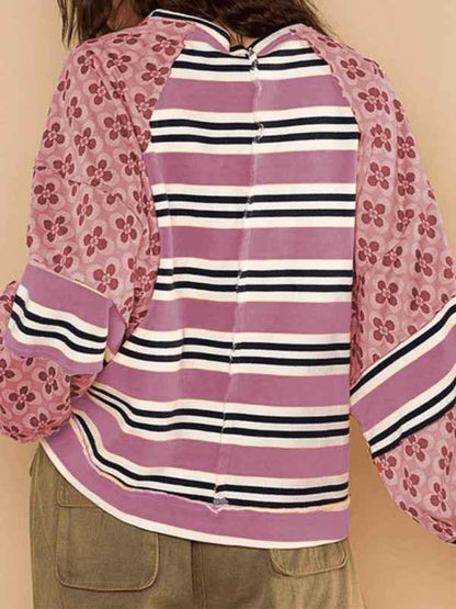 Women's Colorblocking Sweatshirt - Bold Style Meets Everyday Comfort - Shello's Creative Boutique