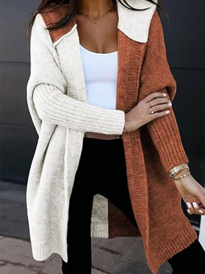 Eprolo Women's Fashion Open Cardigan Hooded Loose Knitted Sweater – Chic Comfort for Your Daily Wardrobe!