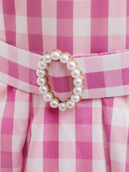 cosplay princess dress girls suspender dress halloween cosplay dress pink dress - Shello's Creative Boutique